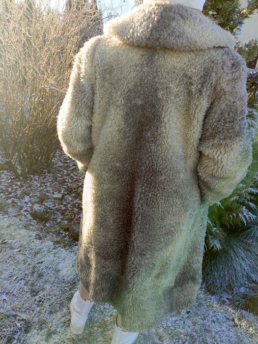 Piękne futro naturalne mireuszki  ombre r.36/38