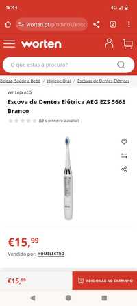 Escova dentes elétrica AEG