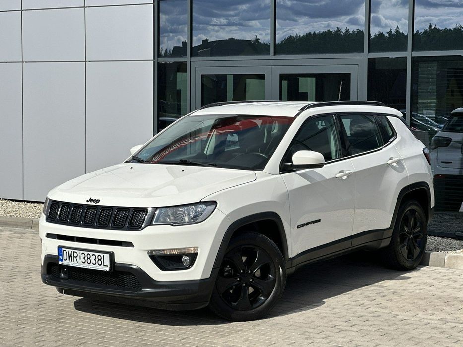 Jeep Compass SalonPL! Półskóra Grzane fotele Asystent Kamera KeyLess Navi GWARANCJA