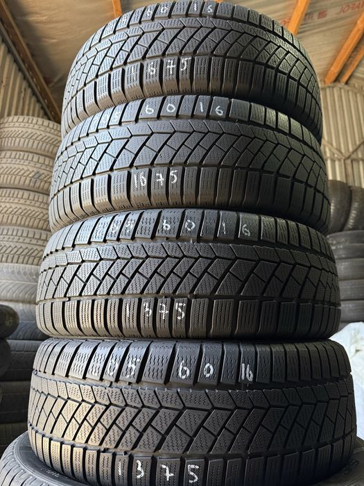 205/60/16 Continental зимня резина комплект склад шини б/у