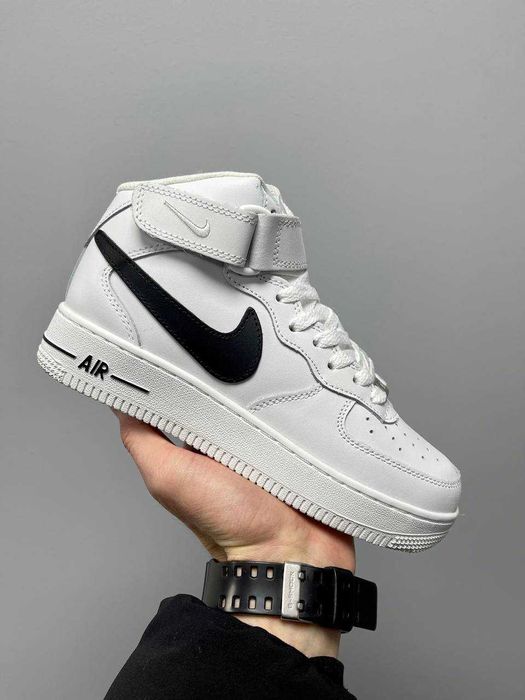 АКЦІЯ! Жіночі зимові кросівки на хутрі Nike Air Force 1 High (36 р)