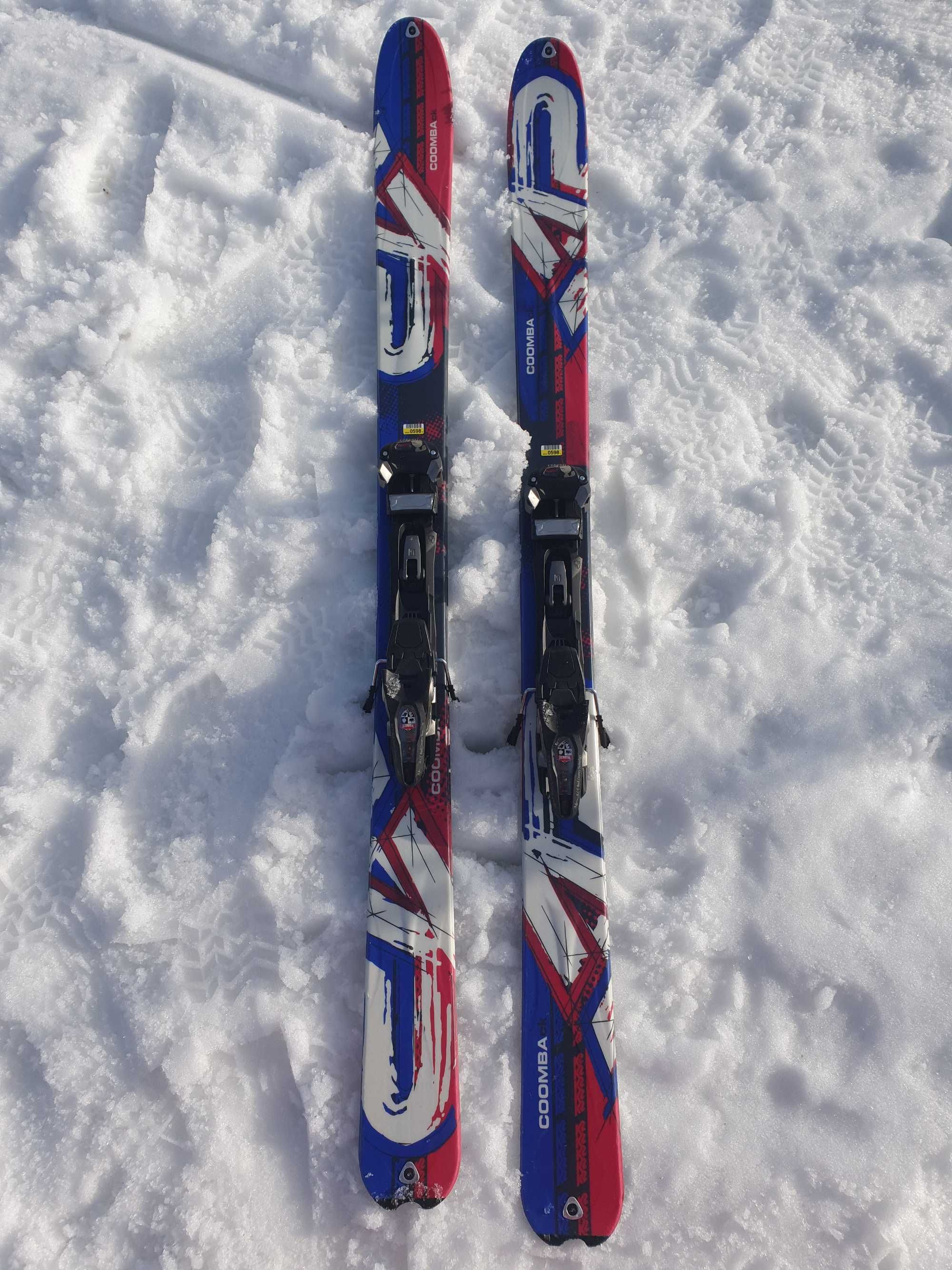 Narty K2 Coomback 176 cm + Wiązania Marker Baron + foki Geco