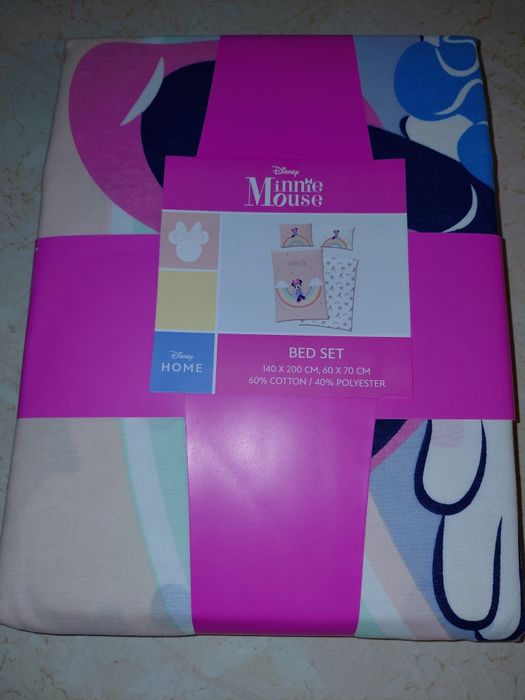 Nowa pościel 140x200 myszka minnie