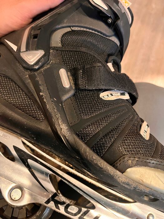 Rolki Rollerblade spark tr80 + Ochraniacze Powerslide + Plecak Oxelo