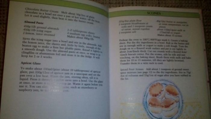Кулінарна книжечка на англ. мові