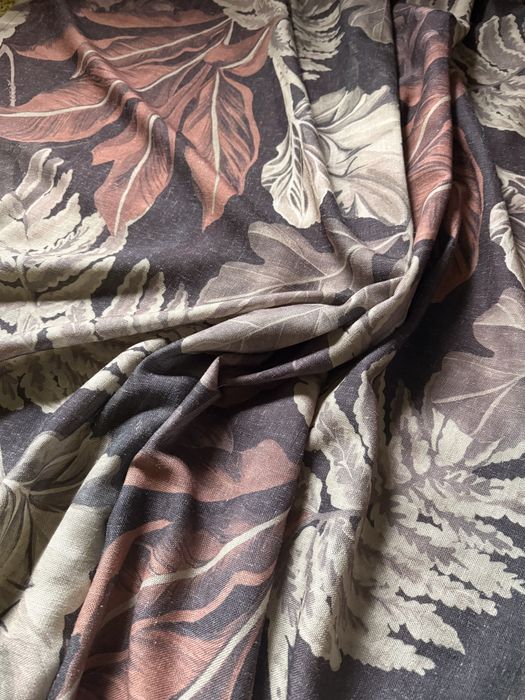 Jesienne wzorzyste zasłony