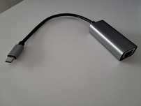 Karta sieciowa usb c Ethernet rj45 nowa.