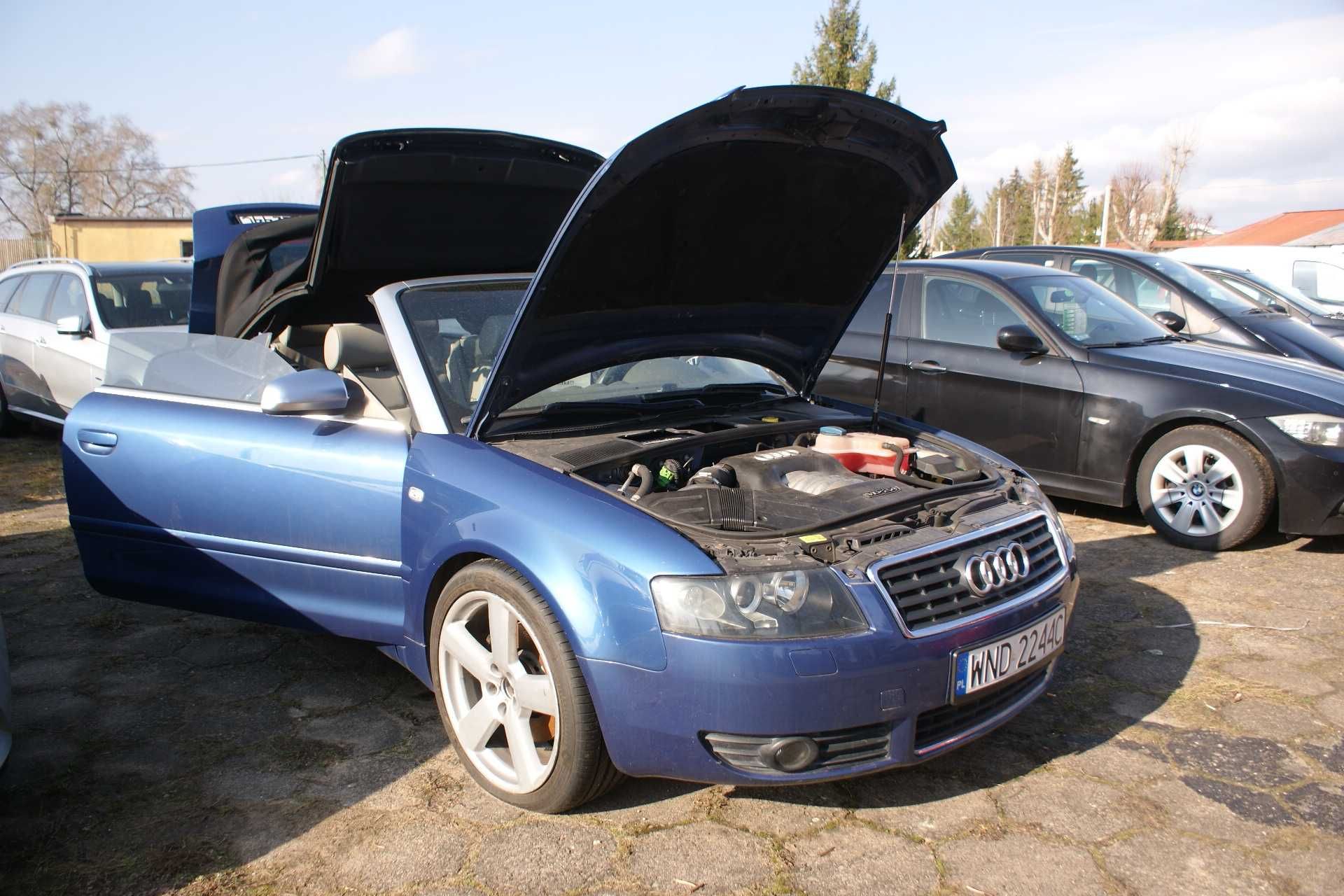 Audi A4 Cabrio 2.4i V6 Super Stan Możliwa Zamiana 2003r