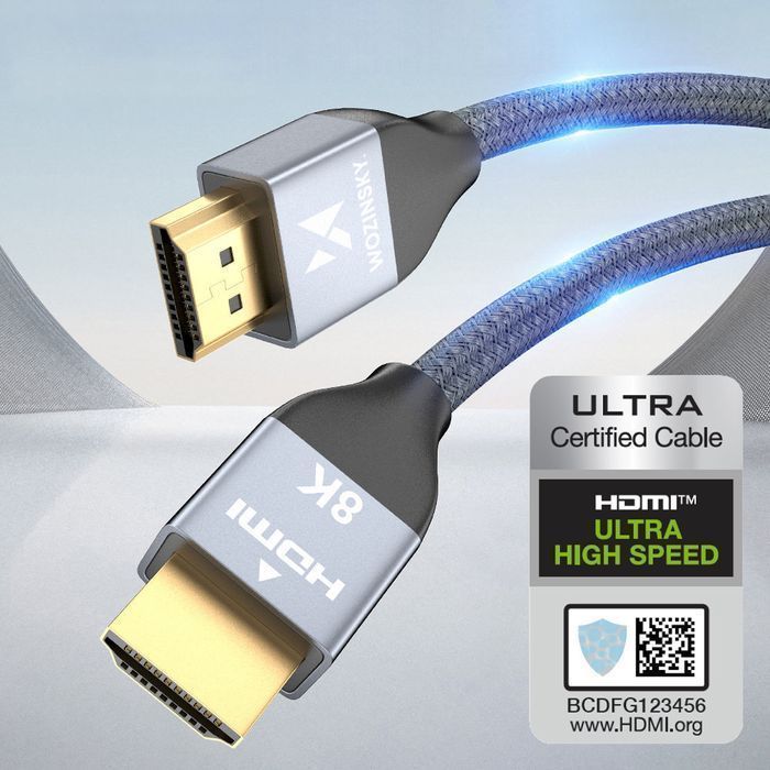 Kabel HDMI 2.1 8K Wozinsky do Kina Domowego