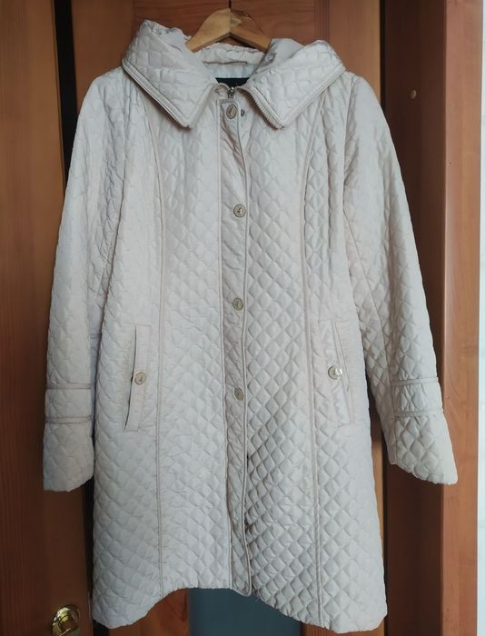 Жіноче осіннє стьобане пальто