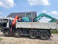 Transport HDS  usługi dźwigowe hds