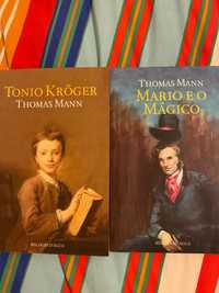 2 livros de Thomas Mann NOVOS