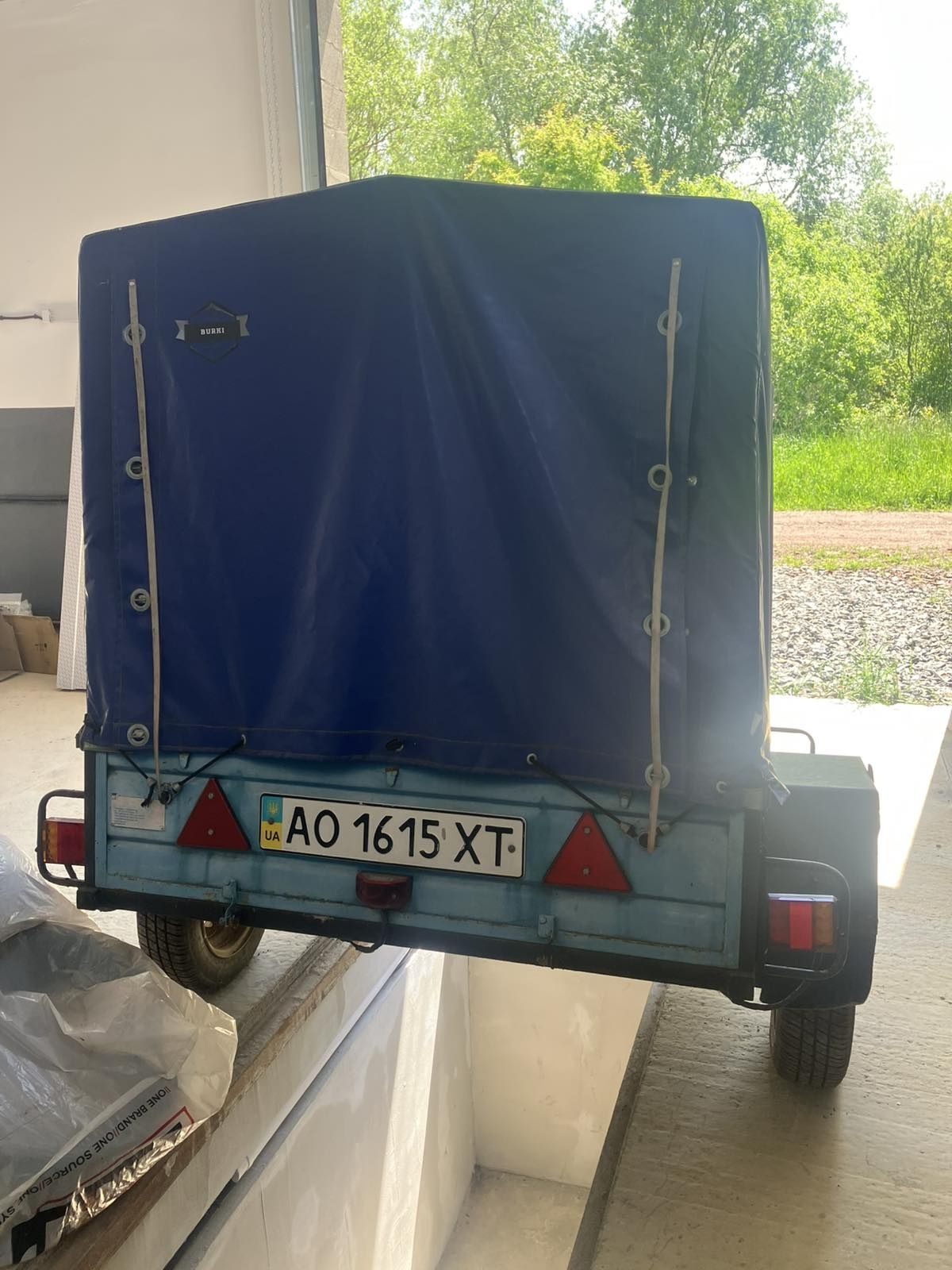 Причеп категорії В