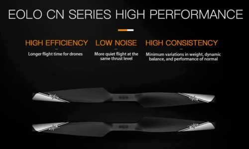 Eolo Carbon Fiber Reinforced Nylon UAV Propellers 13x5 inch - A Pair