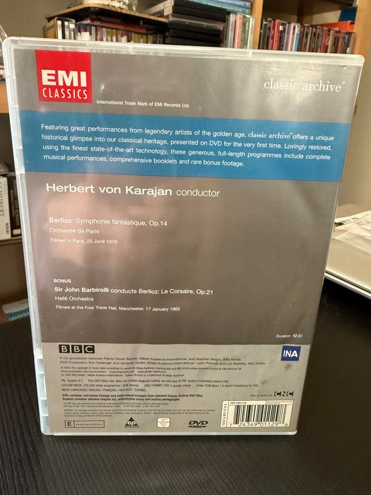 Berlioz – Symphonie Fantastique – Orchestre De Paris, Karajan