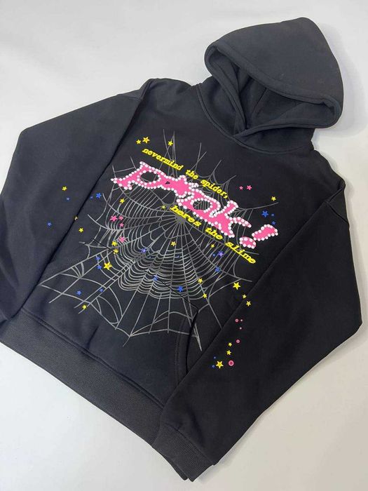 Худи S5DER кофта спайдер hellstar glo gang corteiz кортез drip drill