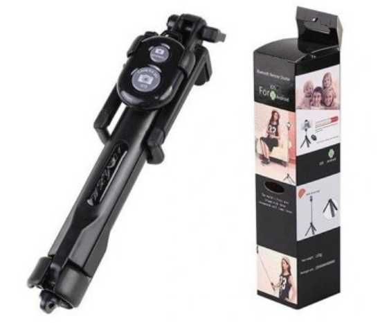 Uchwyt Selfie Stick Statyw Do Telefonu Z Pilotem Bluetooth