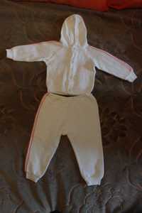 детский спортивный костюм белый