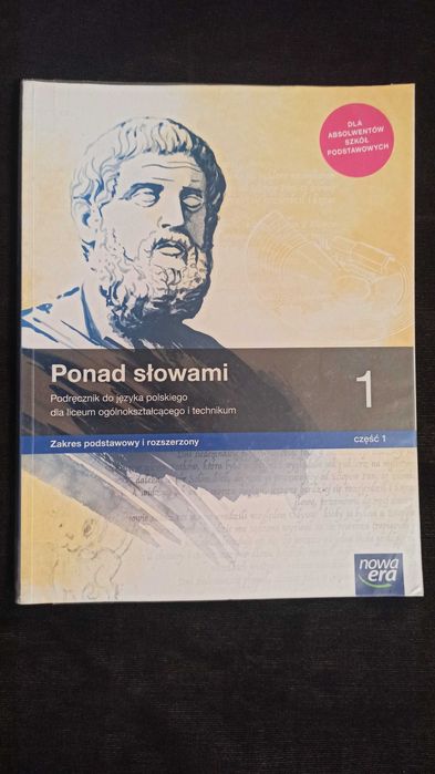 Ponad słowami 1 Część 1 Podręcznik Zakres podstawowy i rozszerzony