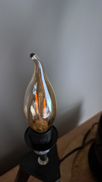 Lampka industrialna stołowa