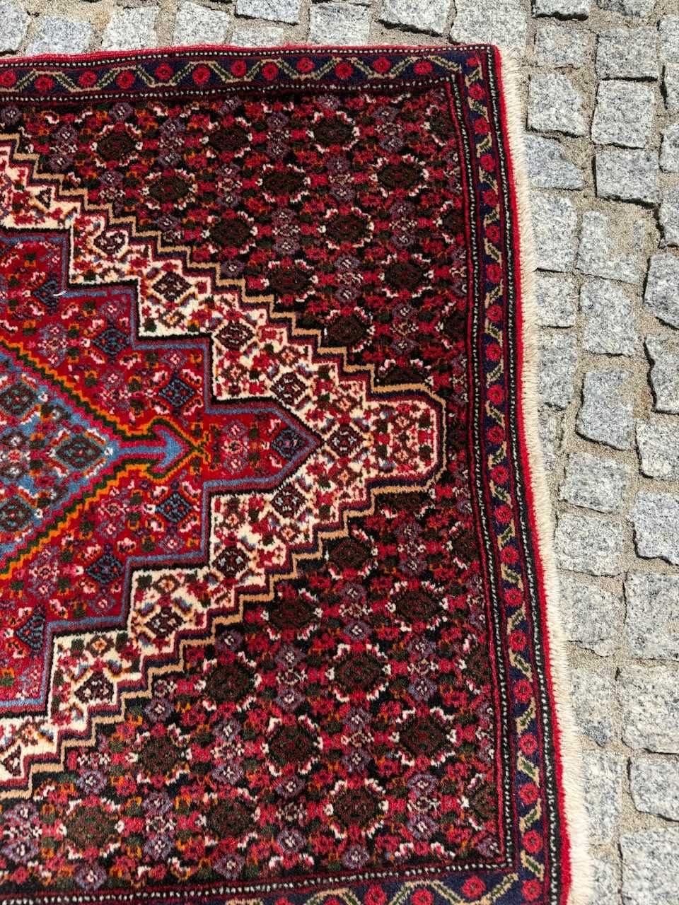 Kaszmirowy dywan perski lub wycieraczka Bidjar 107x76 galeria 3 tyś
