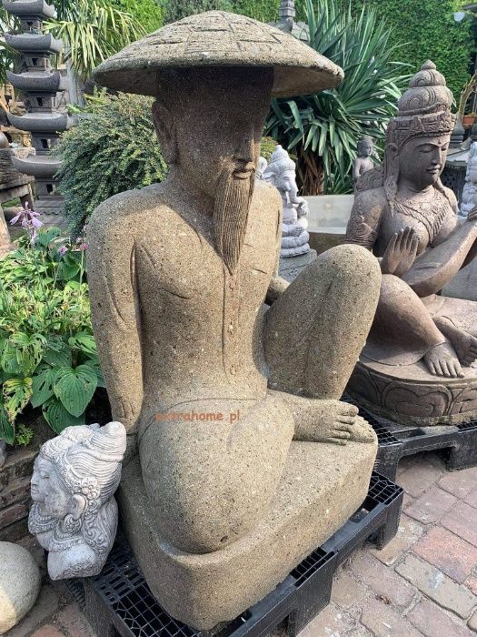 Fontanna Budda , buddha fontanna, Twarz Buddy, fontanna ogrodowa 160c