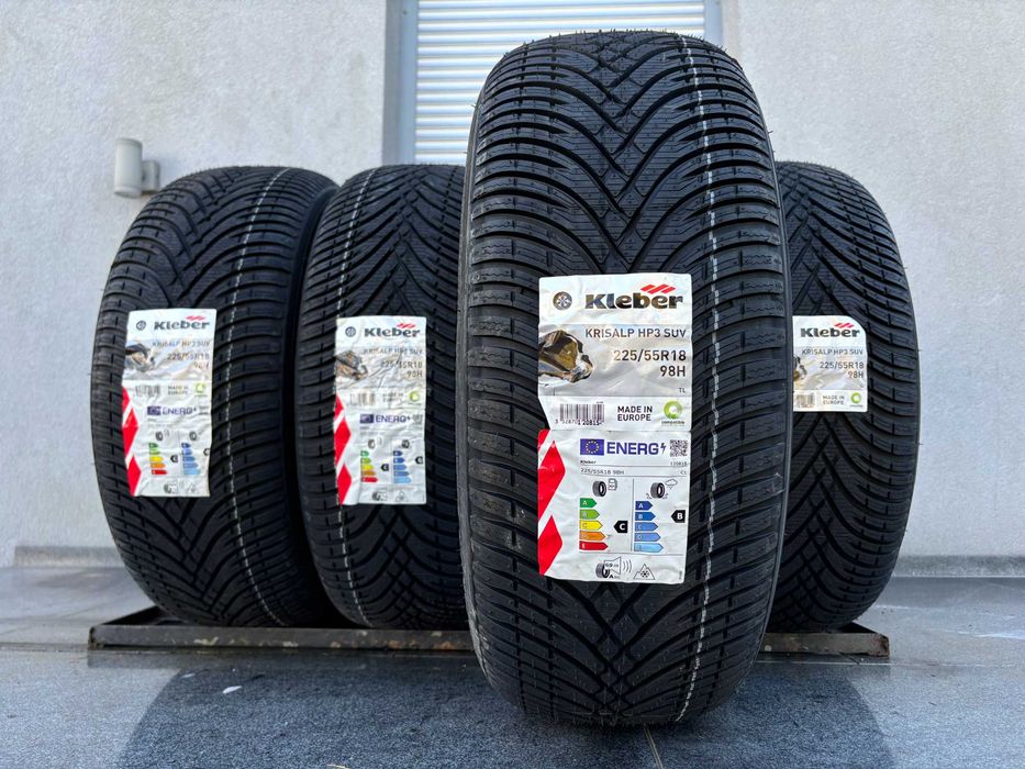 x4 Zimowe 225/55R18 Kleber Krisalp HP3 98H Prod. 2025rok! C,B,69db gw