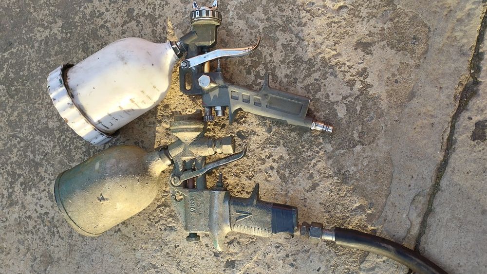 Пневматический пуливизатор краскопульт INTERTOOL СССР