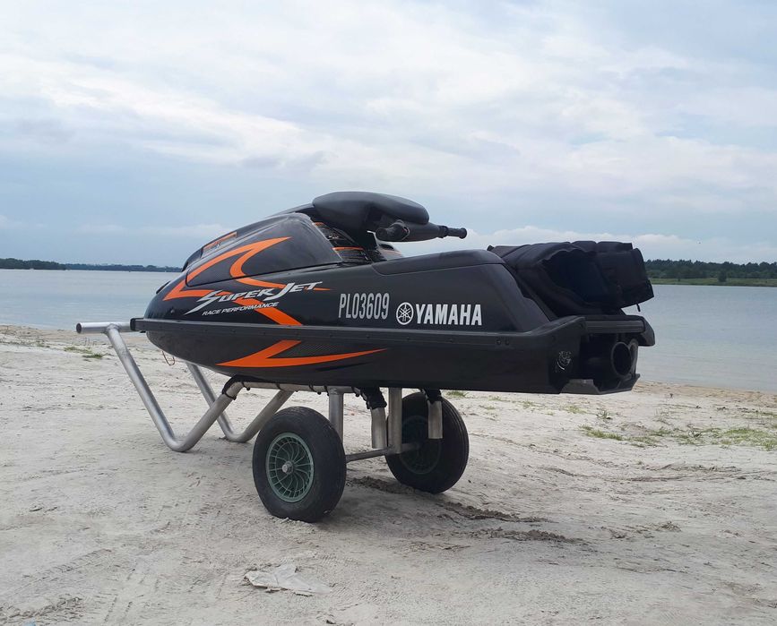 Yamaha Superjet SJ700 Skuter wodny stojący + wózek slipowy aluminiowy