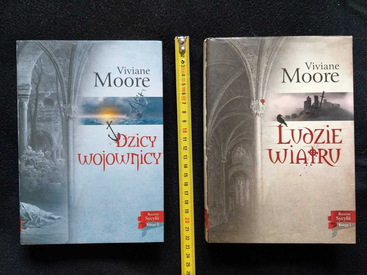 2x Viviane Moore Ludzie wiatru Dzicy wojownicy