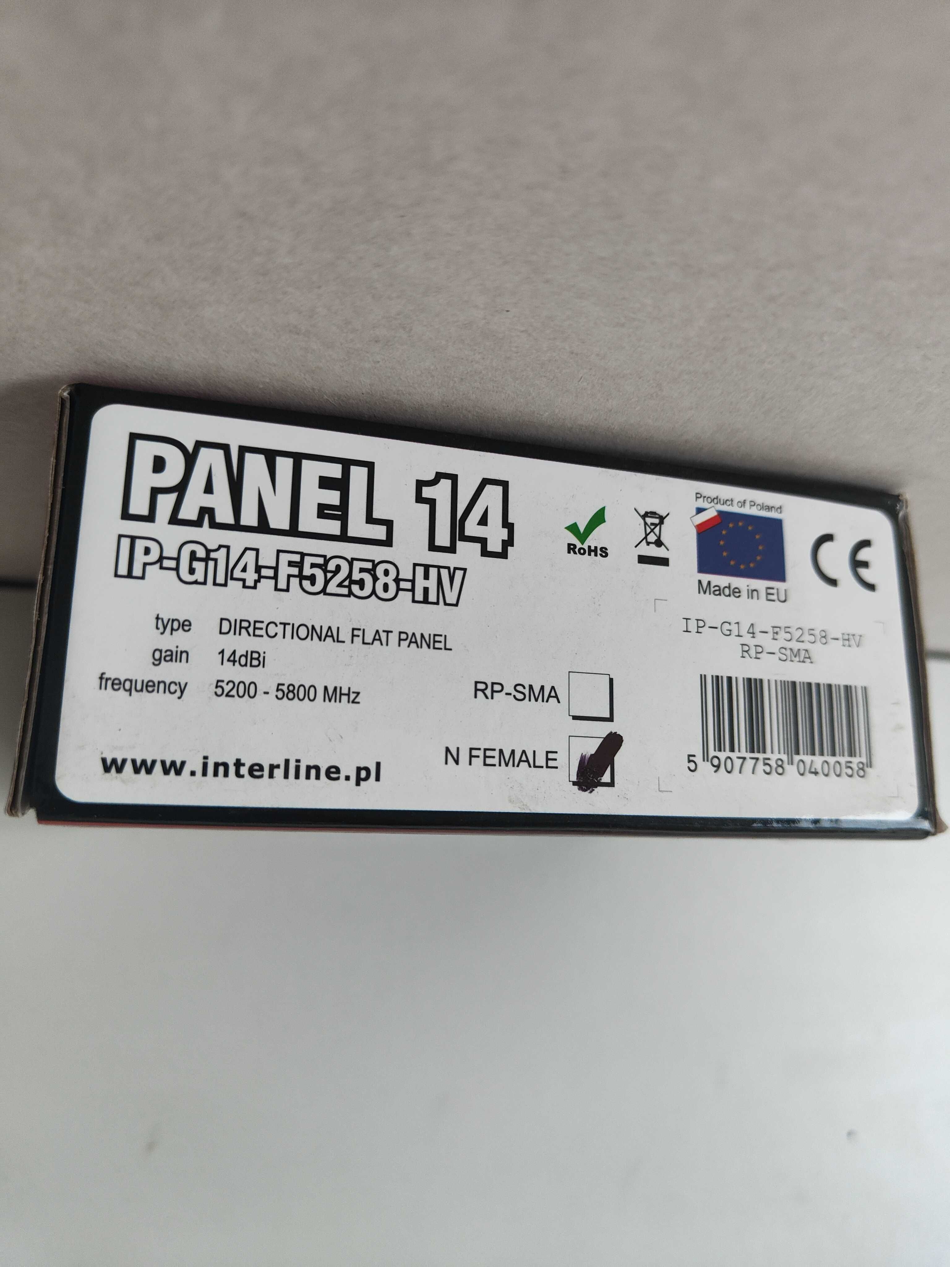 InterLine Antena PANELOWA 5GHz 14dBi