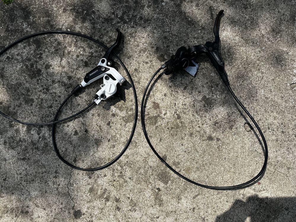 Hamulce Hydrauliczne Shimano (tył) BR-M466 Shimano (przód) BL-M425