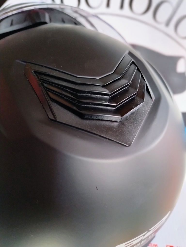 Kask motocyklowy szczękowy LS2 STROBE II SOLID MATT BLACK XL