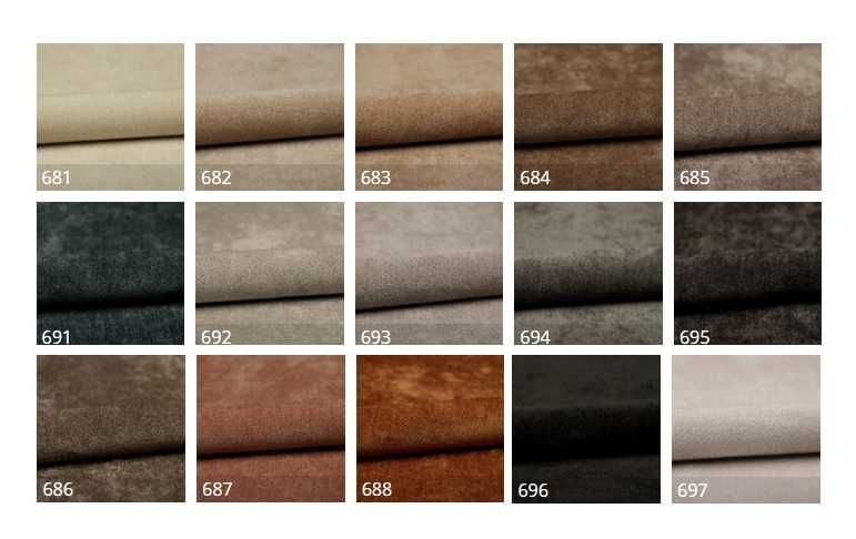 Łóżko kontynentalne tapicerowane BIANCO z materacami i pojemnikiem