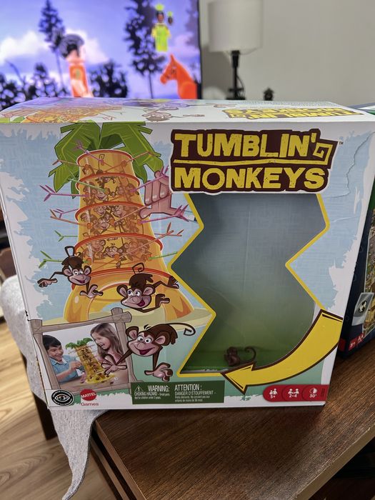 Gra - spadające małpki