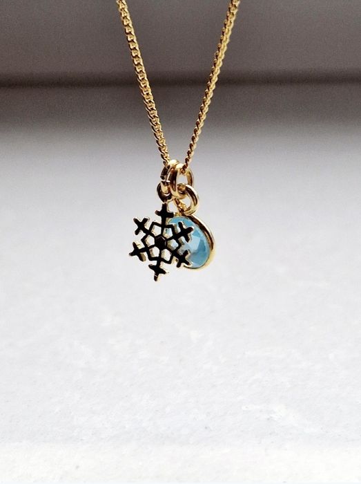 Naszyjnik śnieżynka