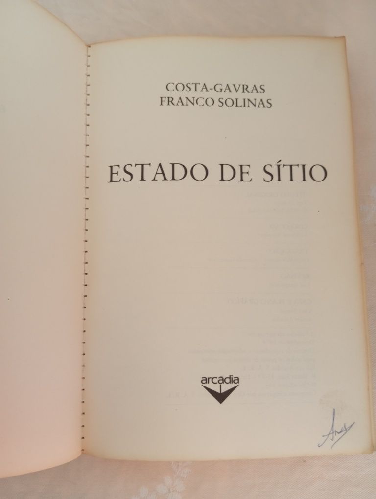 Costa-Grava e Franco Solinas - Estado de sítio