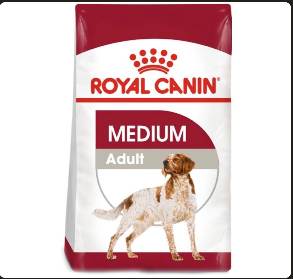 Корм 15+5кг, для собак середніх порід Royal Canin Medium Adult, СВІЖИЙ