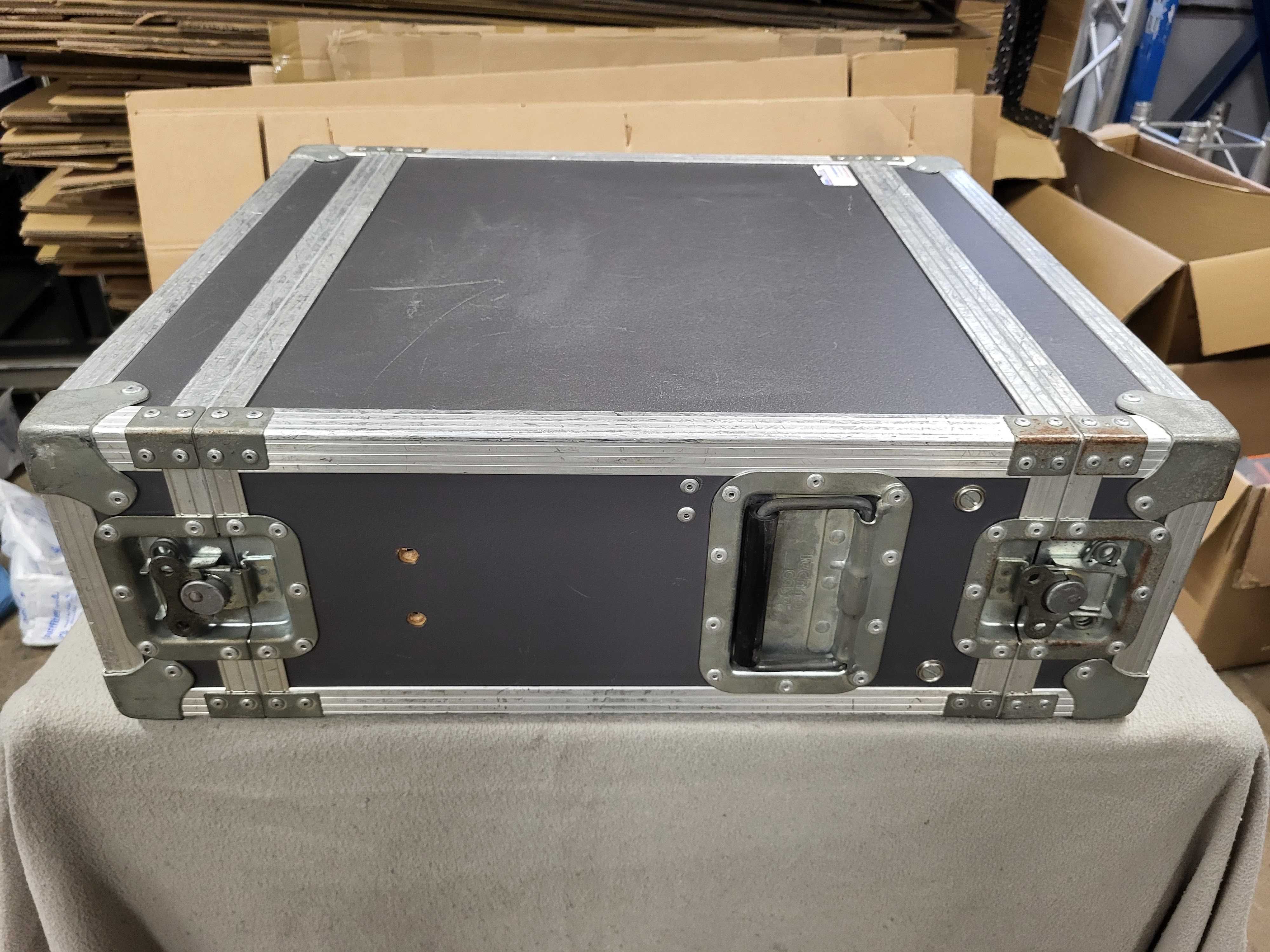 RACK 4U case 19cali 1x szyna 49cm do klapy Double Door