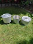 Duze garnki gastronomiczne 50l 40l