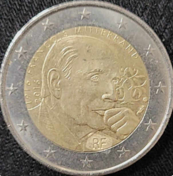Moeda 2€ França,  2016