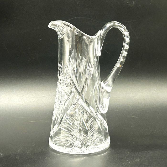 Dzbanek kryształowy, styl: „American Brilliant Cut Glass ” piękny