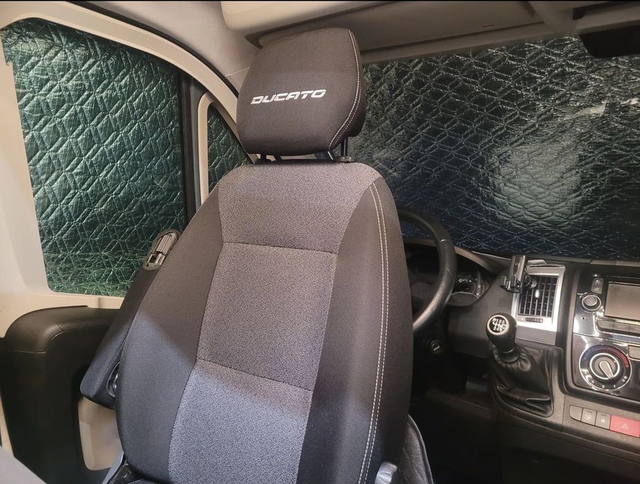 Maty termiczne * zewnętrzne * 3 szyby * Fiat Ducato 2006–