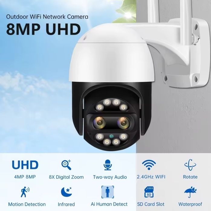 Камера вулична, поворотна.