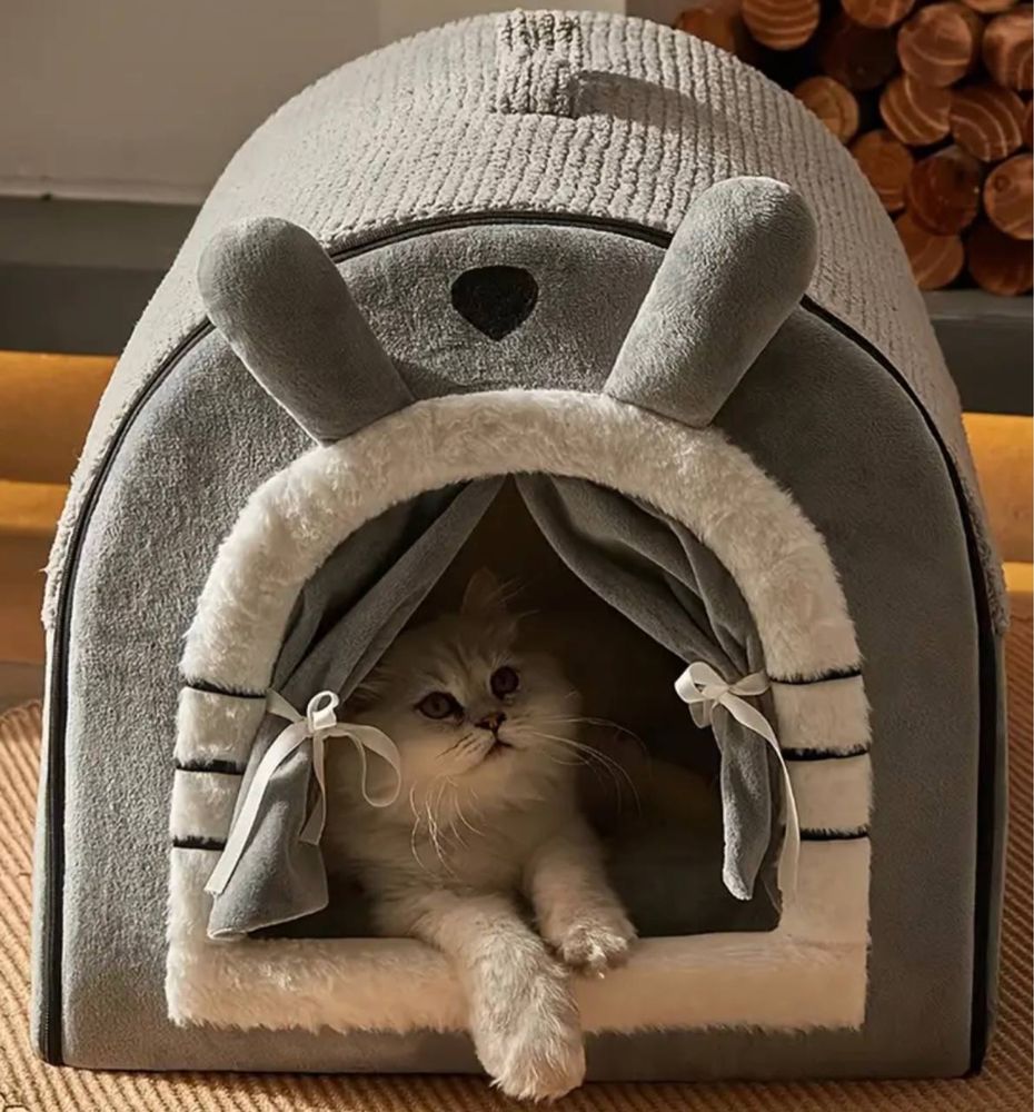 Лежанка для котов Домик для кошек Переноска для котов