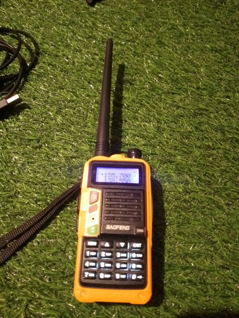 Boafeng UV-S9PLUS krutkofalufka, walkie talkie + akcesoria