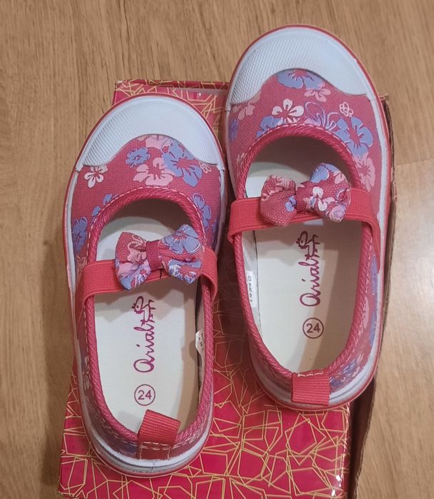 Макасіни (кеди) Arial для дівчинки, 24 розмір