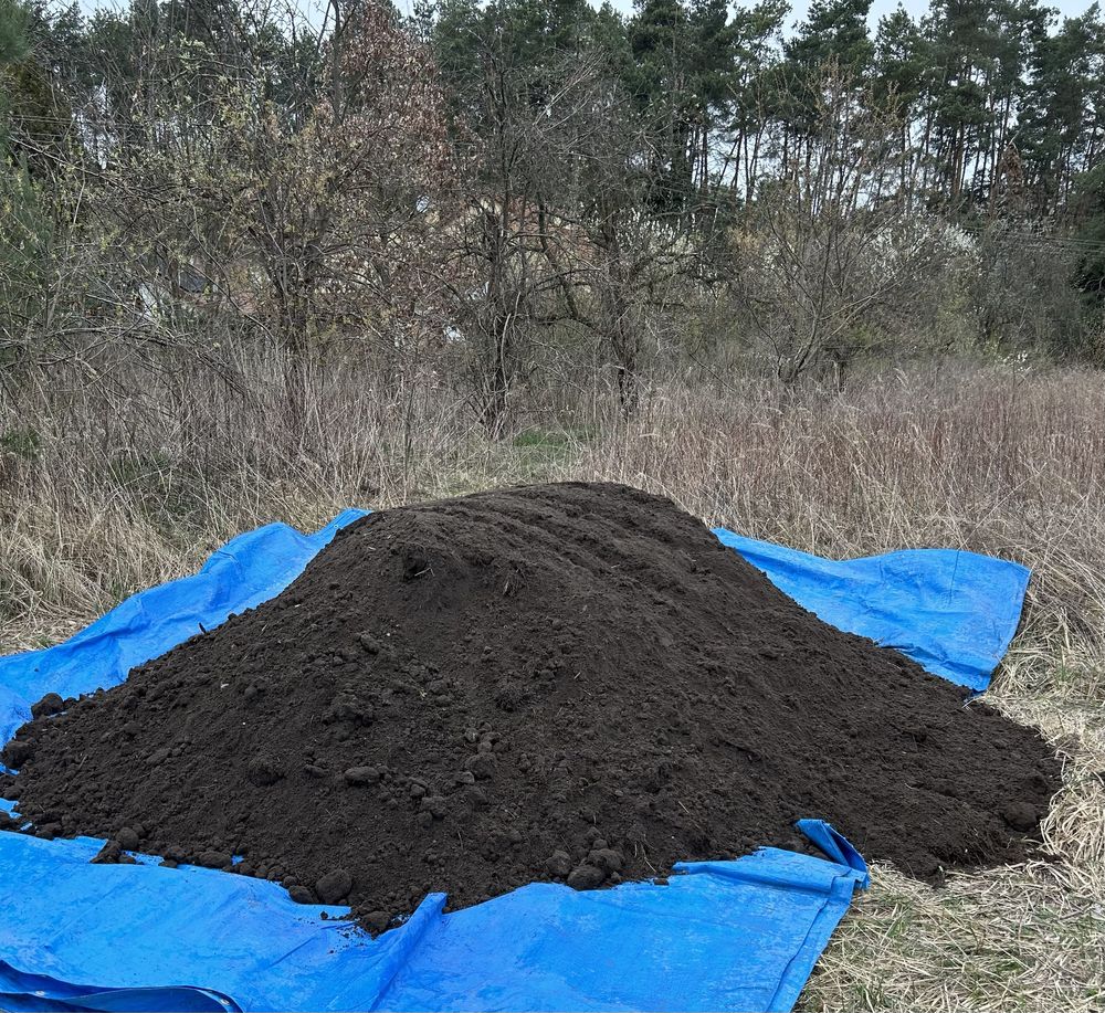 ZIEMIA OGRODOWA Czarna Ziemia pod Trawnik Rośliny Warzywa Torf Torfowa