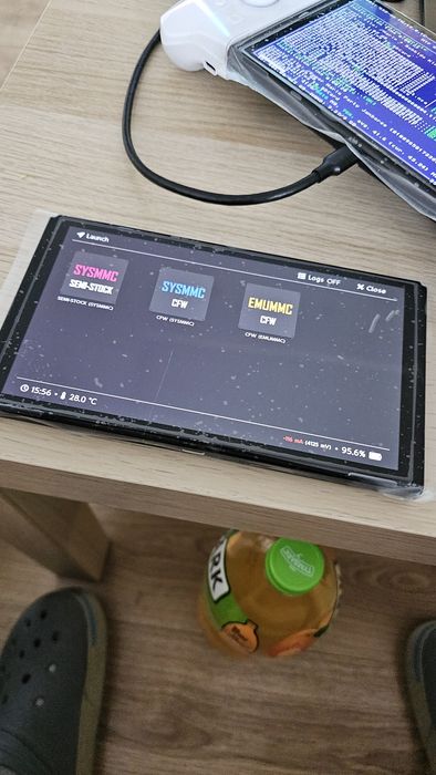 Nintendo Switch Oled Biały Nowy! Chip PicoFly Karta 128GB CFW Atmosphe