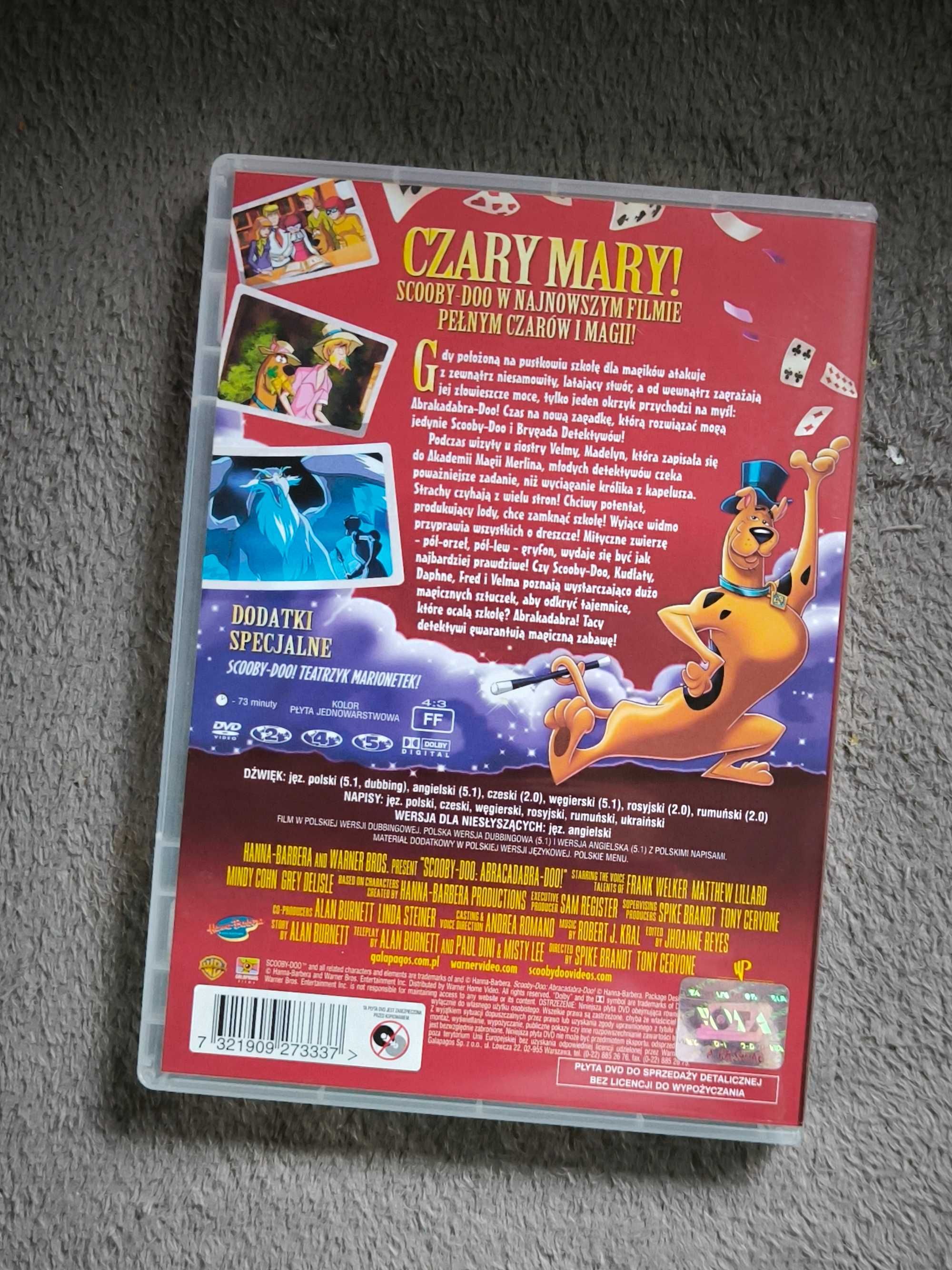 Płyta DVD „Scooby Doo Abrakadabra-Doo”